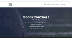 Desktop Screenshot of moodyfootball.com
